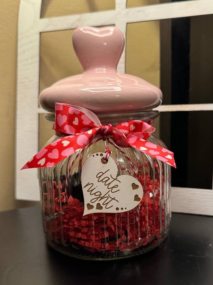 Valentine's Date Night Jar for wholesale by LivaBella Designs