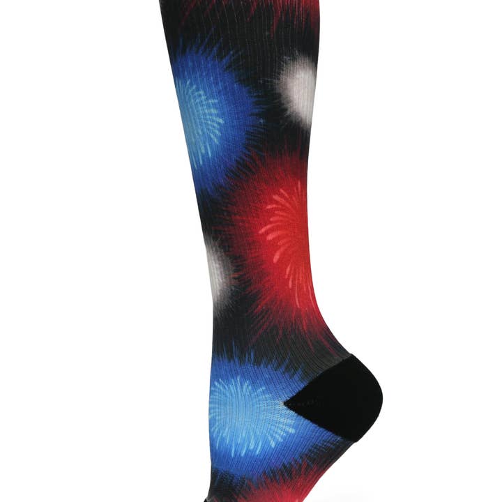 Crazy Compression - Wholesale Socks - Unisex - 360 USA Burst OTC Compression Socks (Standard & Extra Wide)