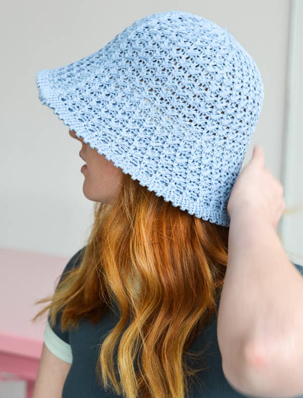 Mark Ashton Wholesale - Wholesale Bucket Hat - Women's - 90s Crocheted Bucket Hat5