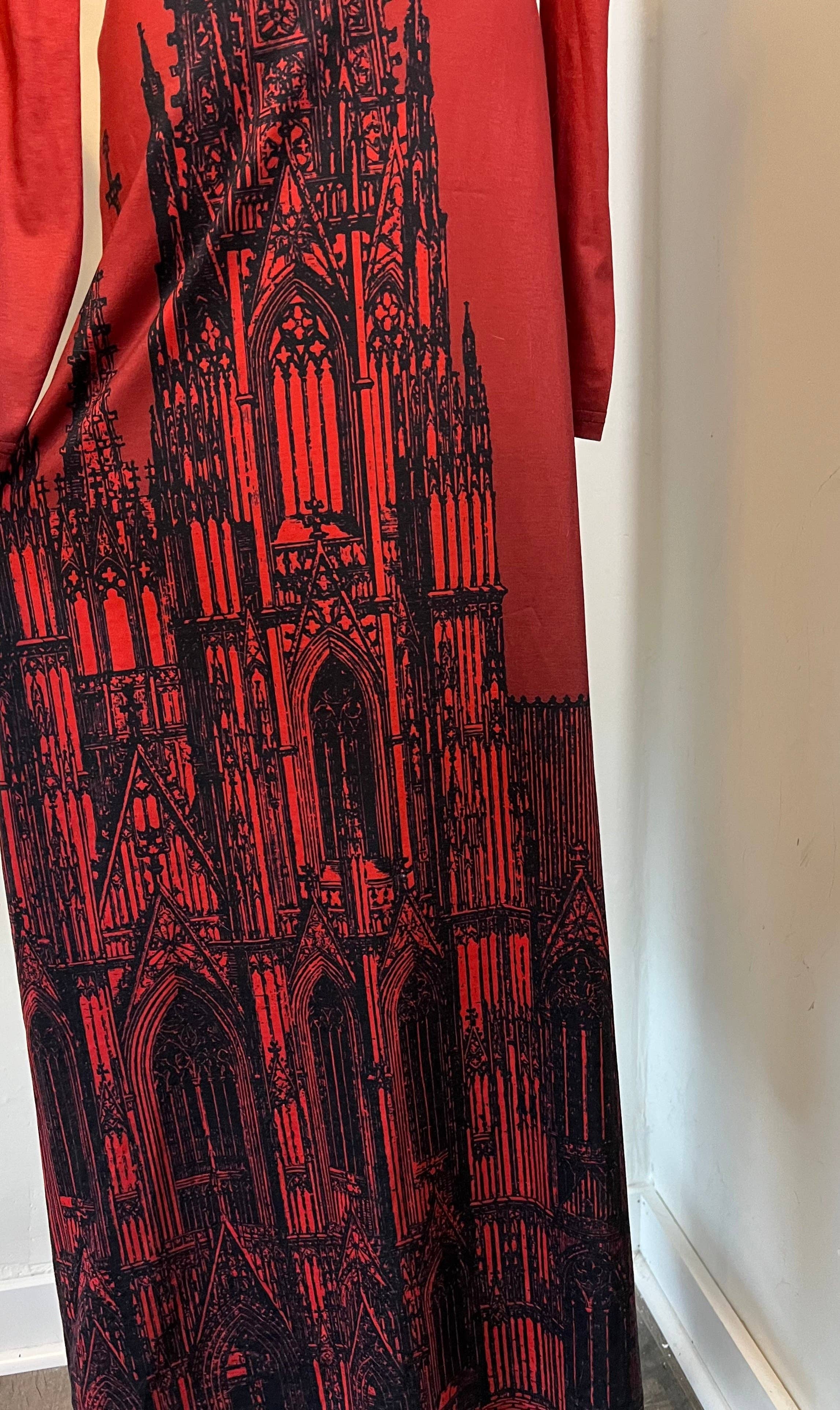Witchwood Bags - Vente Robe – femme - Elspeth - Robe Maxi Confortable Cathédrale - PRÊTE À EXPÉDIER8