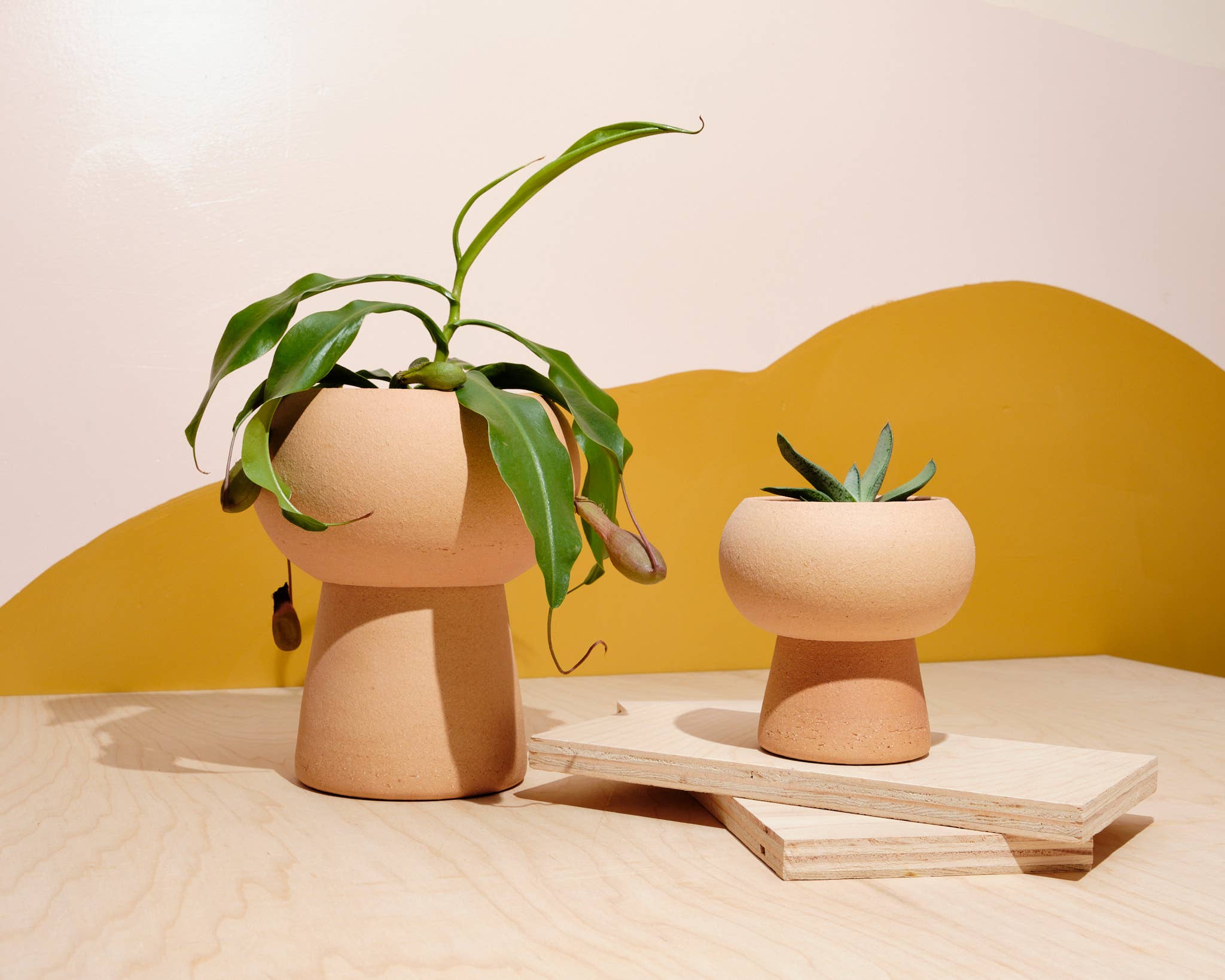 Klei Ceramics - Vente Pot - Petite jardinière empilée orbitale1