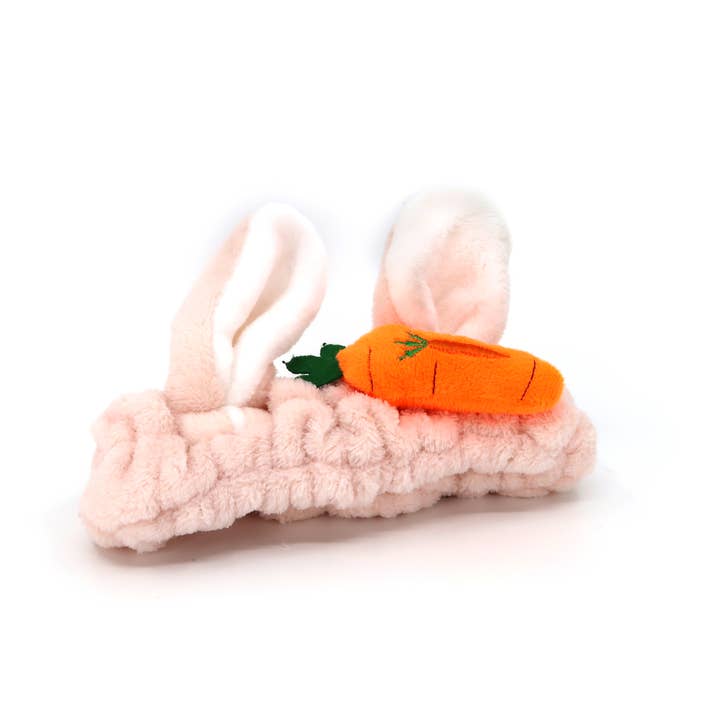 TAPA fashion - Vendita all'ingrosso Fasce da spa - Fascia per Capelli da Spa con Orecchie di Coniglio Carine e Carota HW3314-62 (12PC)6