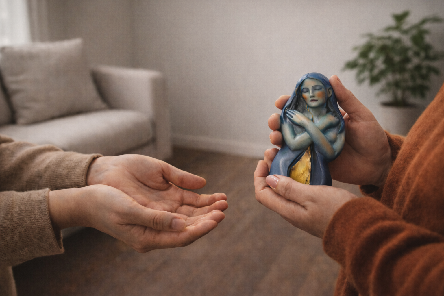 Shaping Spirit - Wholesale Sculpture - Inner Light Sculpture – Meaningful Healing Gift for Comfort, Remembrance & Spiritual Home Decor5