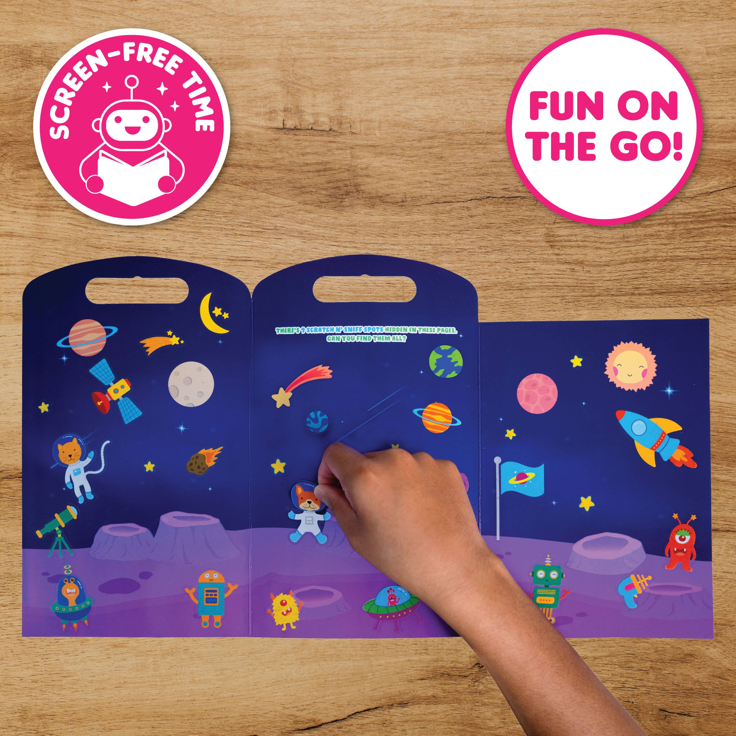 Scentco, Inc - Vente Autocollant - Enfant et bébé - Autocollant Magic - Stellar Expedition5