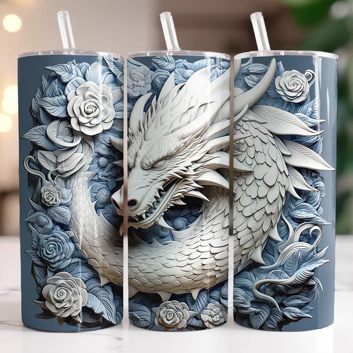 Gobelet Dragon 3D pour la vente par Hello Sunshine Boutique