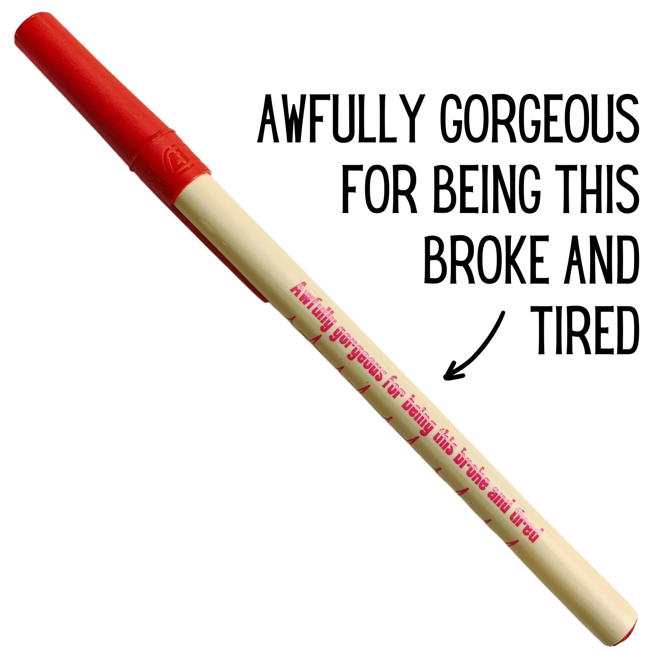 GetBullish - Wholesale Pen - Gemengde Gen Z Esthetiek Grappige Slogan Bulk Pennen Pakket 108 Pennen4