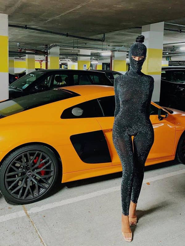 Spring Women Long Sleeve High Neck Sexy Backless Hip Raise Skinny Sports Jumpsuit for wholesale by VividLux