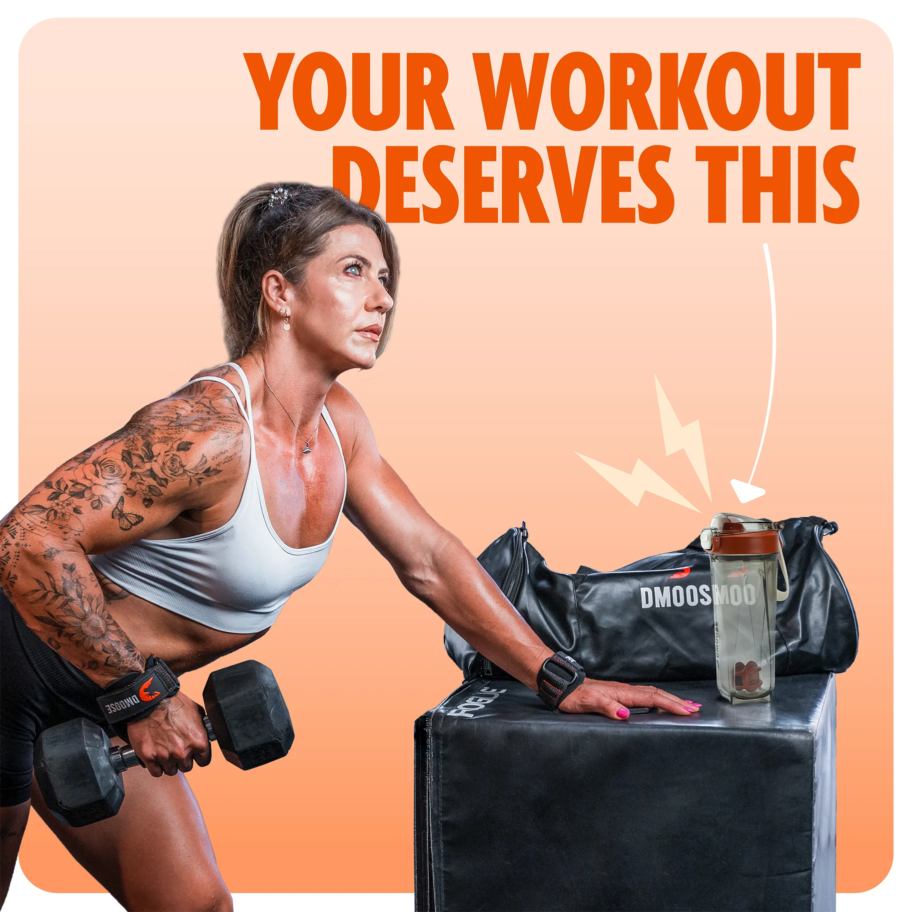 DMOOSE - Wholesale Water bottle - DMoose Workout Shaker Bottle - 750ml5