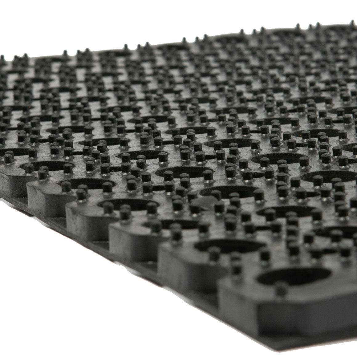 Rinkit Ltd – wholesale Door mat – Nicola Spring Heavy Duty Rubber Door Mat - 80 x 60cm - Black3