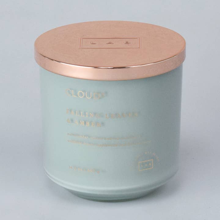 Vallende bladeren en barnsteen voor wholesale door LAB Candles