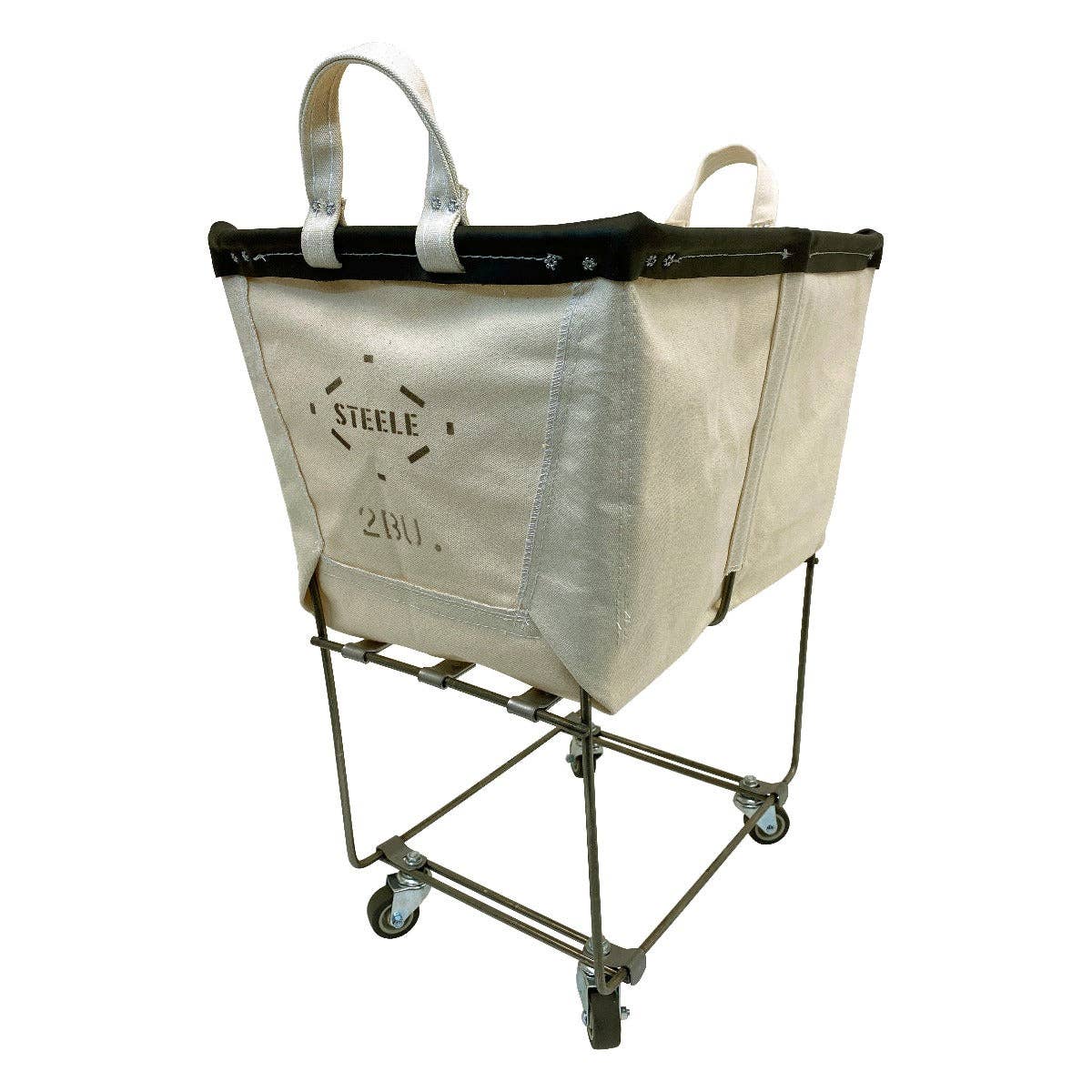 Steele Canvas Basket Corp. - Vendita all'ingrosso Cesti della biancheria - Carrello Elevato in Tela - Modello Permanente 2 Bu6