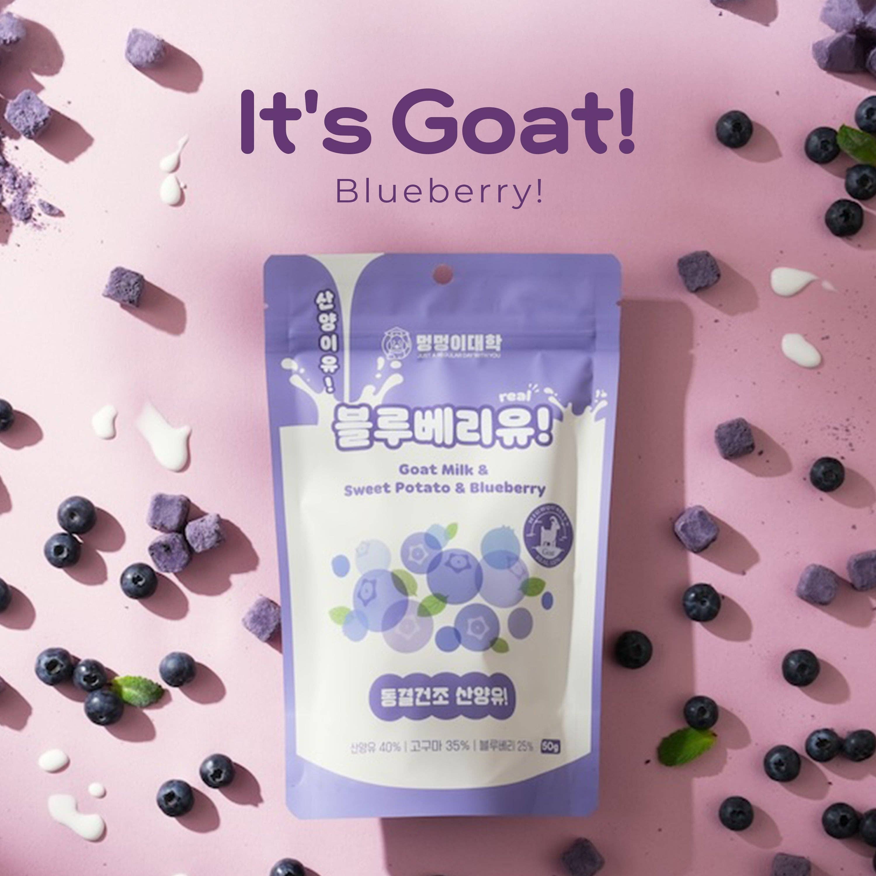 Kproduct4u - Wholesale Pet treats – Dog - It's Goat! Blueberry!1