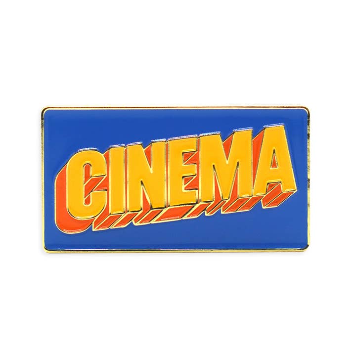 Cinema Enamel Pin for wholesale by Film Pin Society