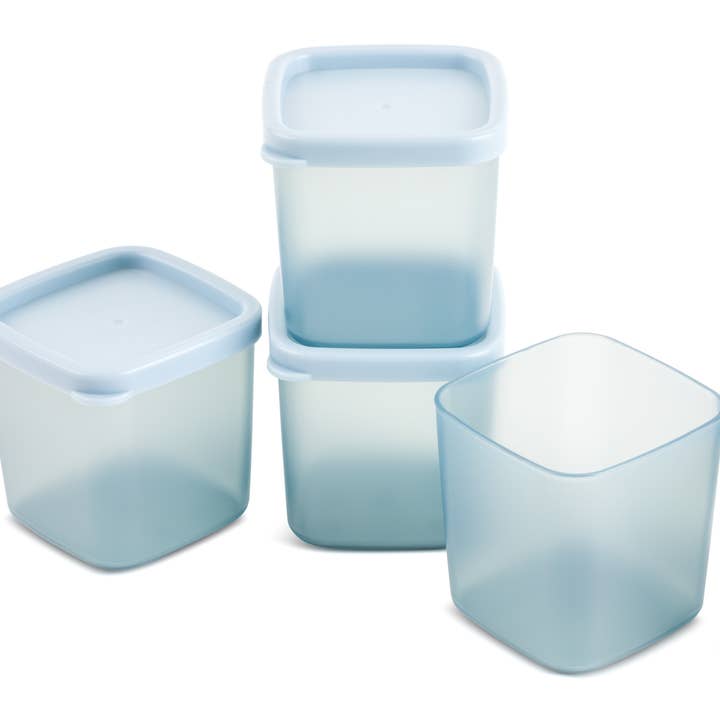 4pc 6.76oz Rect. Container - HEM for wholesale by Core Home