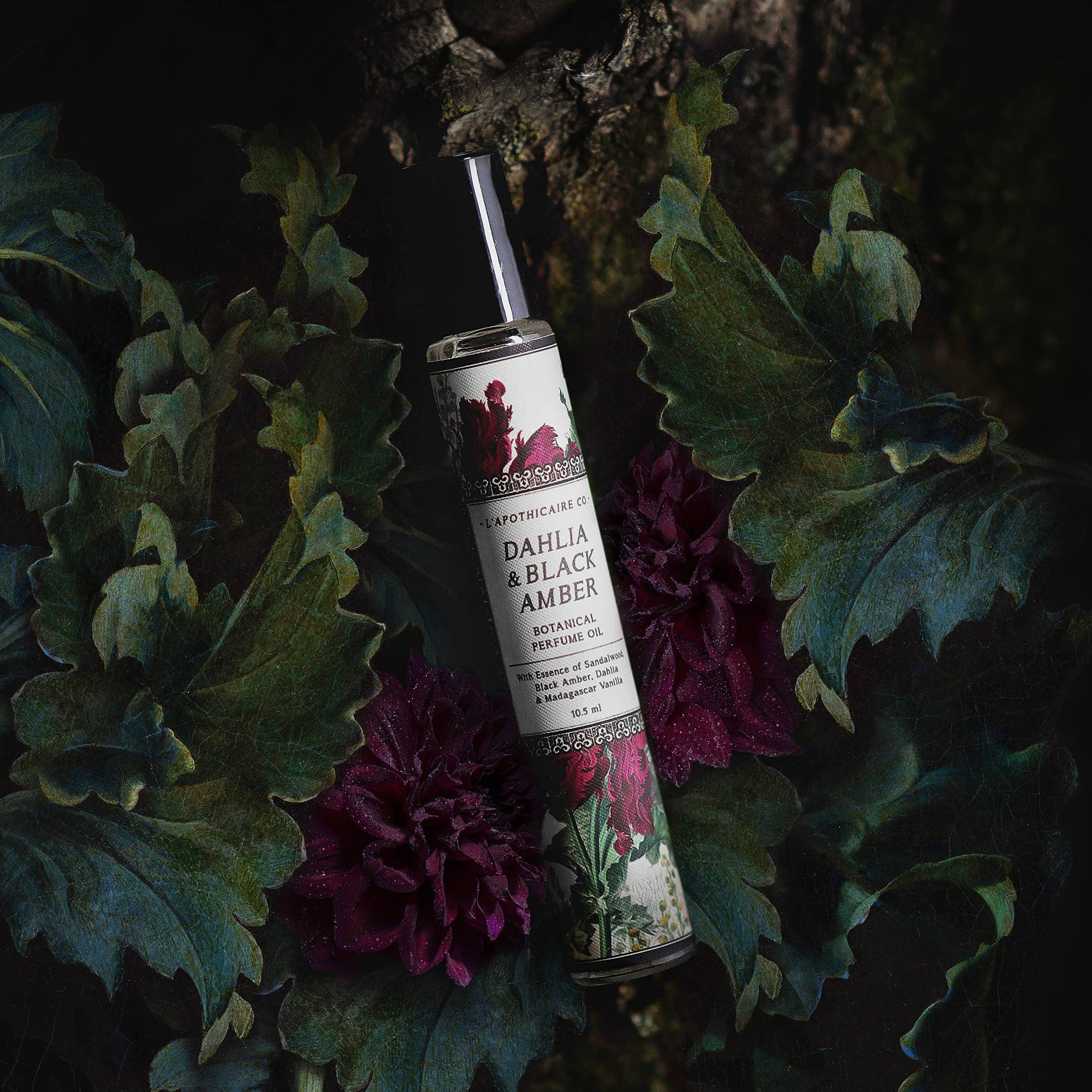 L'apothicaire Co. - Wholesale Roll-On Fragrance - BOTANICA | Dahlia + Black Amber | Perfume Oil