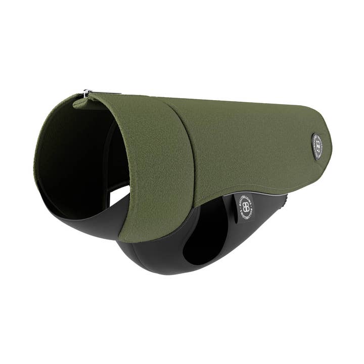 Hundfleece med dragkedja - Khaki | Färgbild kommer snart för wholesale av BullyBillows Ltd