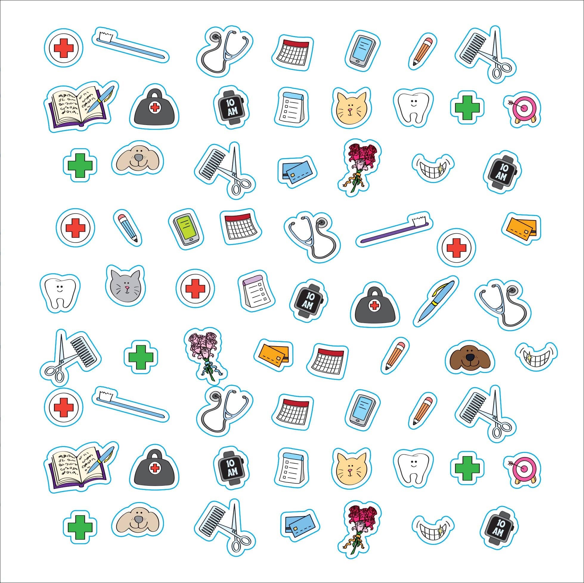 Peter Pauper Press - Wholesale Sticker - Plan It! A Sticker Book for All Your Productivity Needs2