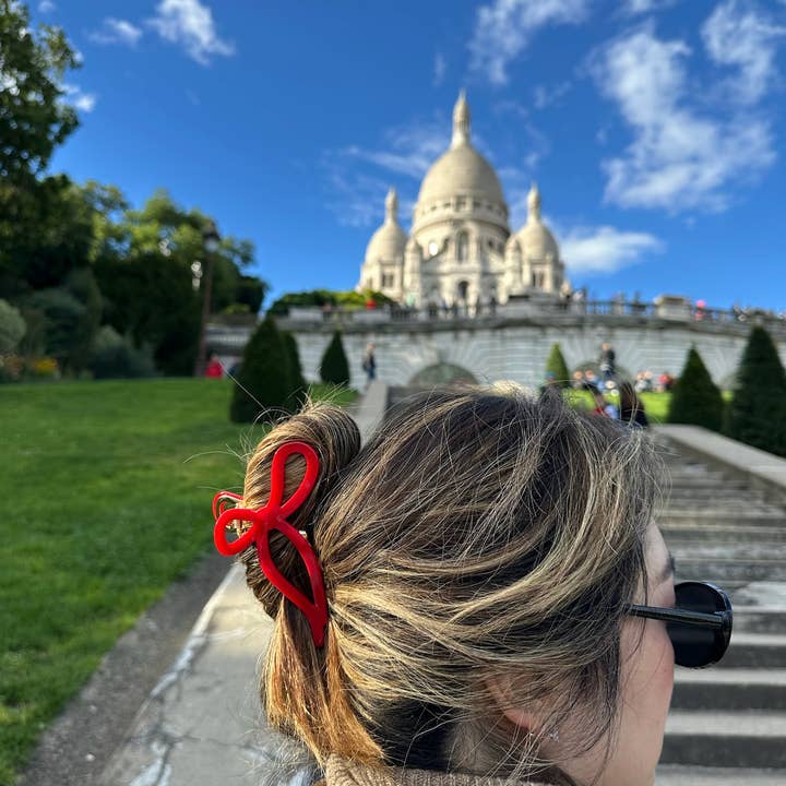 Solar Eclipse - Wholesale Hair Clip - Women's - Ballet Bow Acetate Claw Clip | Eco-Friendly