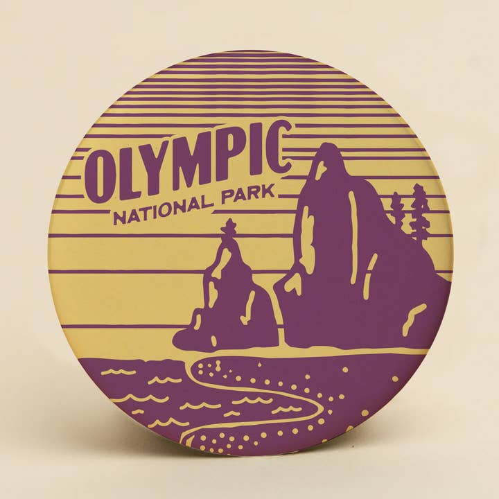 Sous-verre Olympic NP Cork pour la vente par Tender Loving Empire