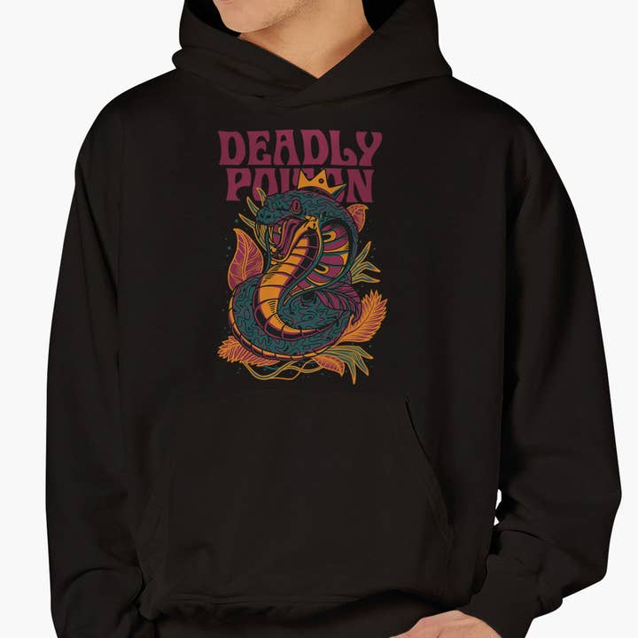 Ungdomshættetrøje Deadly Poison for engroshandel hos Emogifts