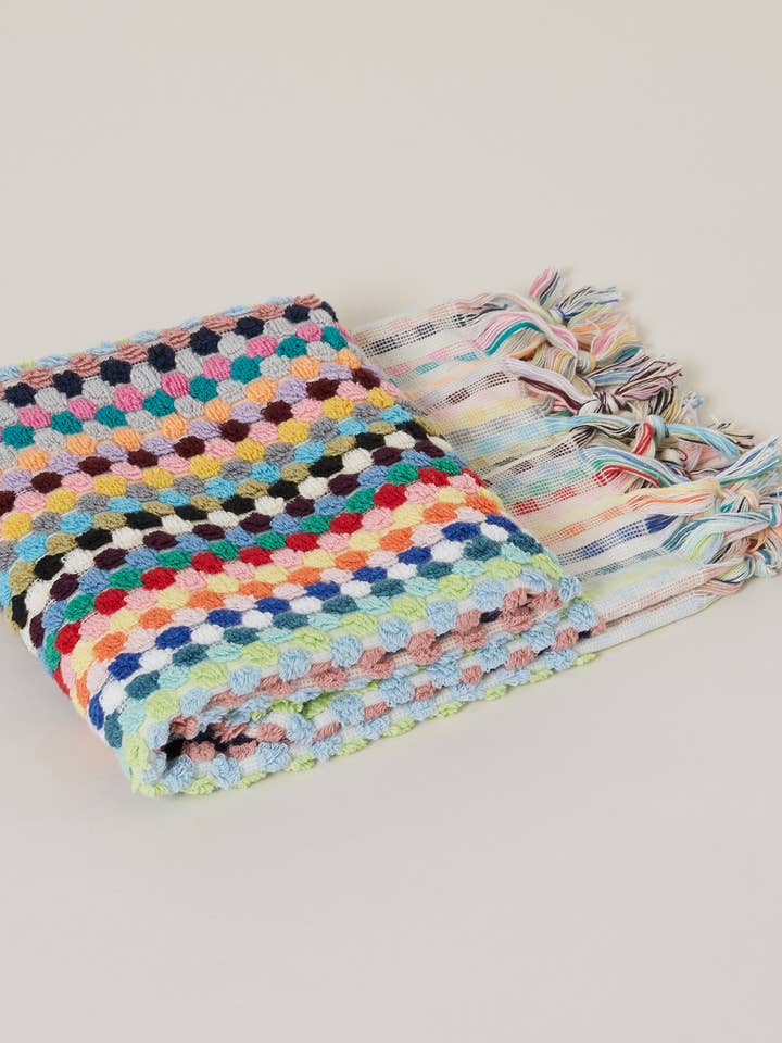 Rainbow Hand Towel - Multi and other Purchase Wholesale loomie. Free Returns & Net 60 Terms on Faire trending on Faire.