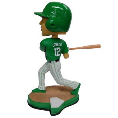 National Bobblehead Hall of Fame and Museum - Wholesale Decorative Figurine - Ben Zobrist Eureka High School Bobblehead - Green Jersey