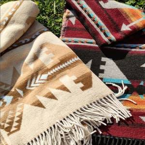 BR Boot Rugs Wool With Buckle Back. Aztec Navajo Native American Boot  Covers