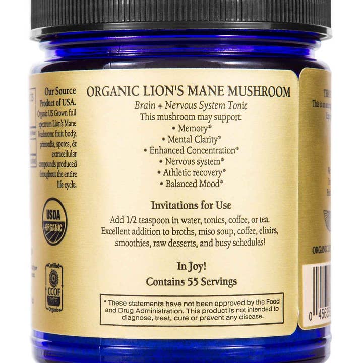 Sun Potion - Wholesale Protein/Superfood Powder - Lion's Mane (Organic) 100 grams9