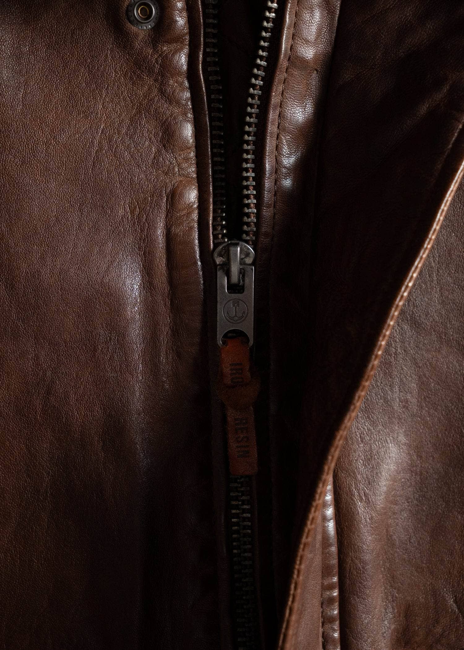 Iron & Resin – wholesale Leather jacket – Men′s – Hanson Cow Leather Jacket5