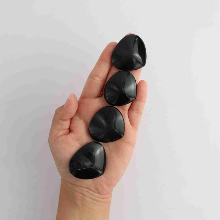 Mi Esperanza Minerals - Wholesale Spiritual Stone/Crystal - Rainbow Obsidian Heart1