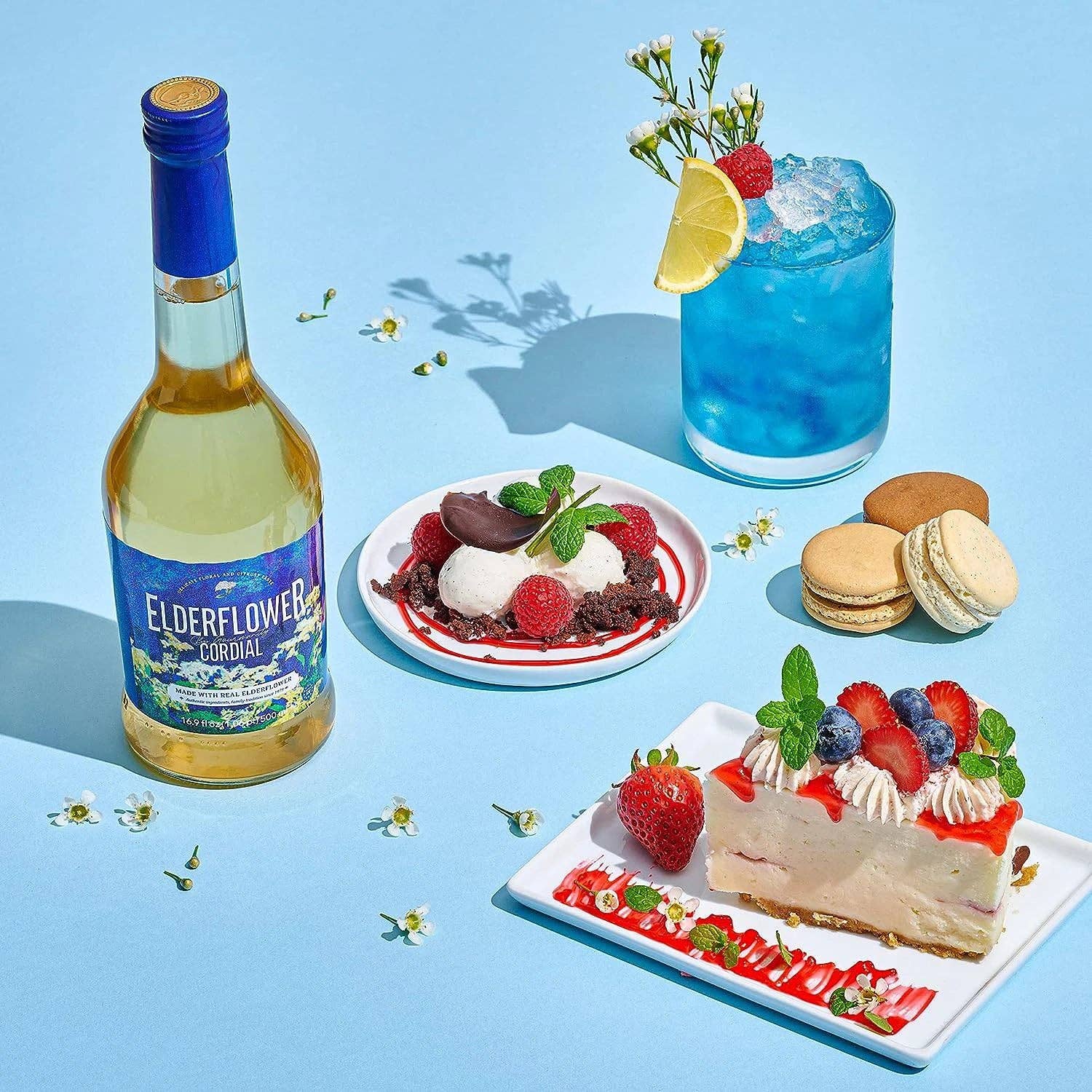 Think Distributors - Wholesale Cocktail Mix/Syrup - Gourmanity Elderflower Syrup: 16.9 fl oz of Floral Goodness3