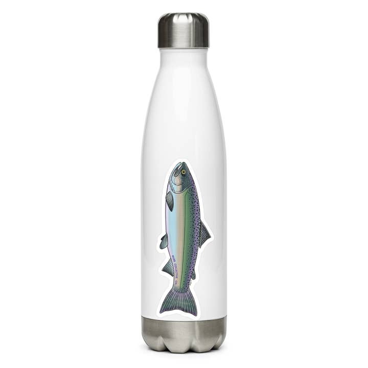 River Collective Co. - Wholesale Sticker - CHUM SALMON DECAL (CHROME)1