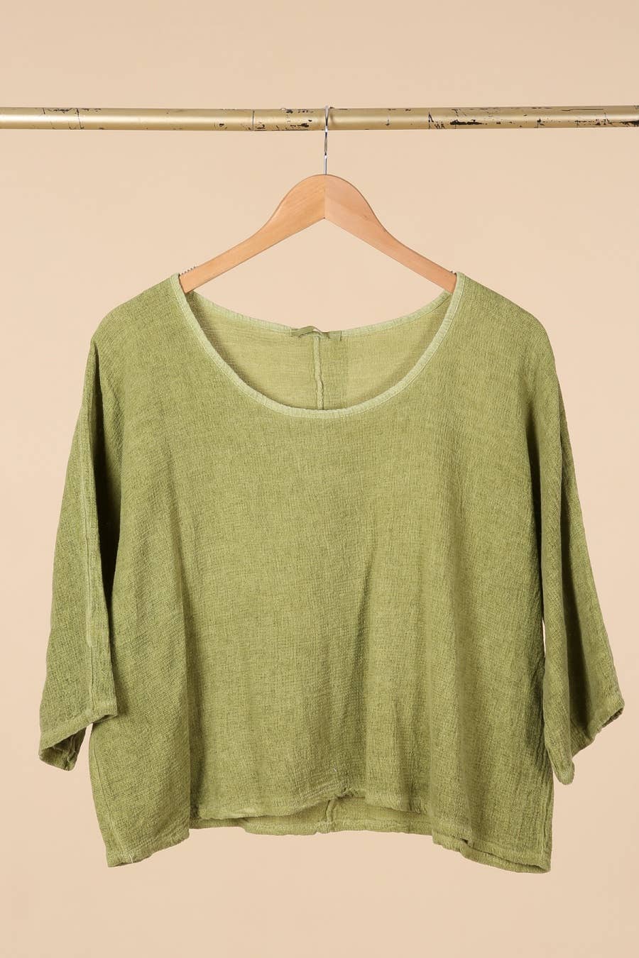 la maison des fibres naturelles – wholesale T-shirt – women's – TOP 3791 90% COTTON 10% LINEN27