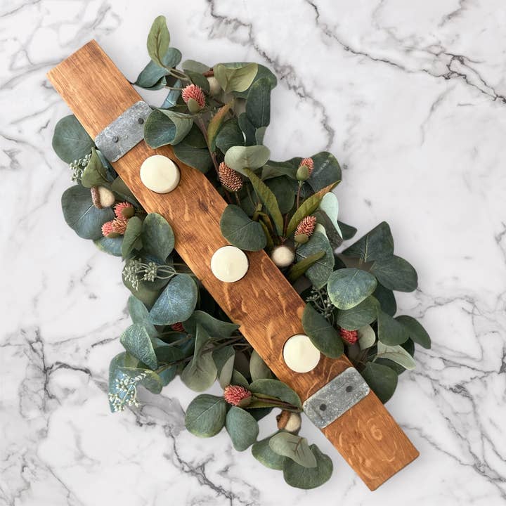 Farmhouse Style Table Centerpiece Reclaimed Wine Barrel Art and other Purchase Wholesale barrell. Free Returns & Net 60 Terms on Faire trending on Faire.