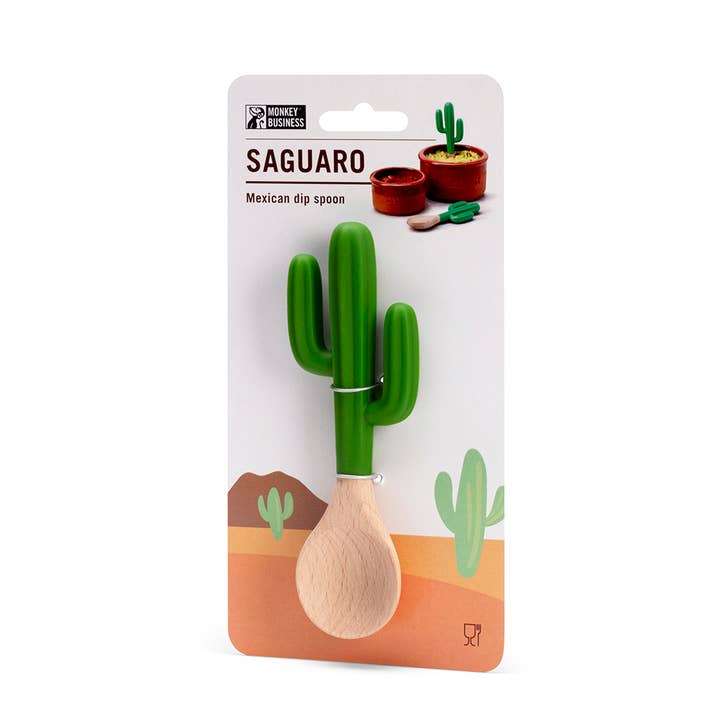 Monkey Business Design USA LLC - Wholesale Kitchen Spoon - Saguaro | Playful Cactus shaped Spoon