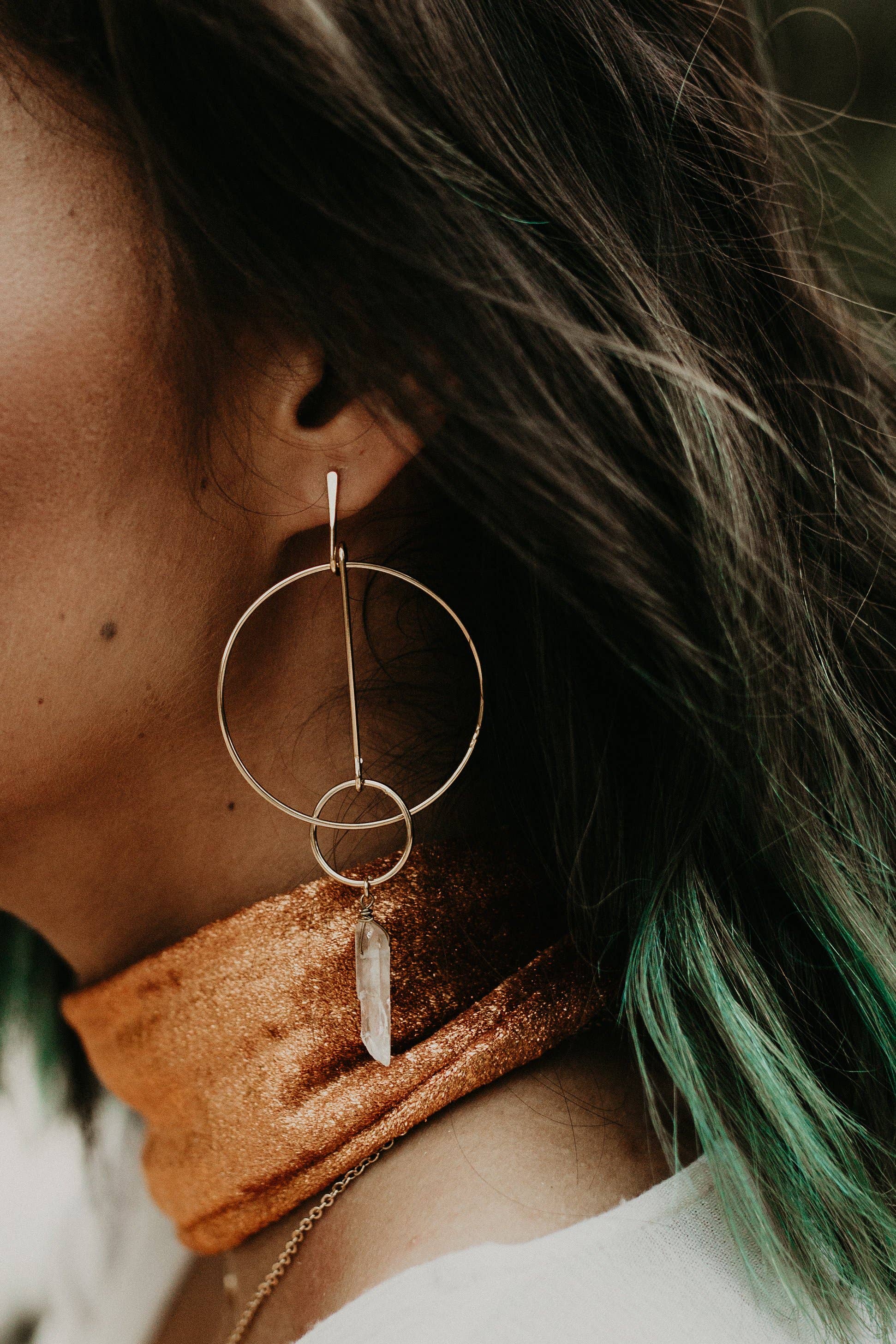 Bittersweet - Vente Boucles d'oreilles pendantes - Créoles Bloom With Grace 7