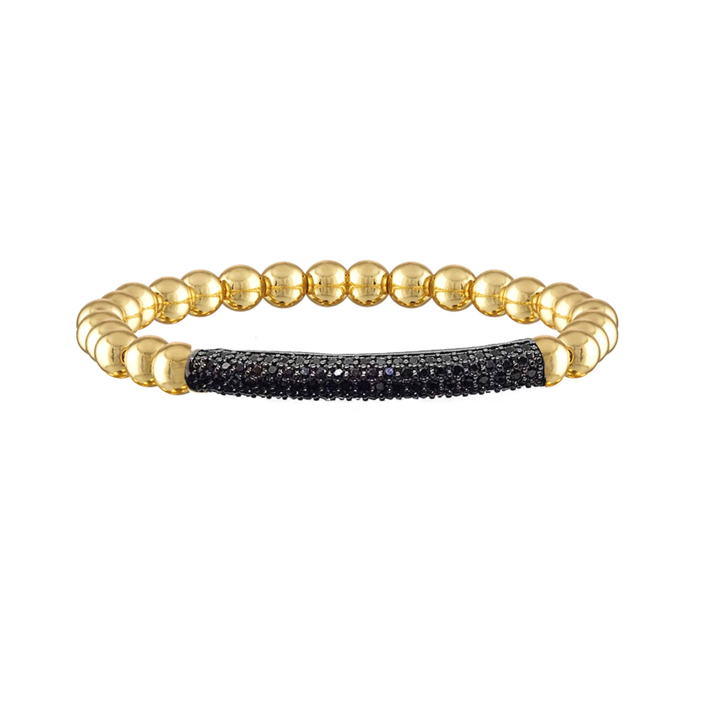 Love, Lisa - Wholesale Beaded Bracelet - Lexi Pave Bar Bracelet4