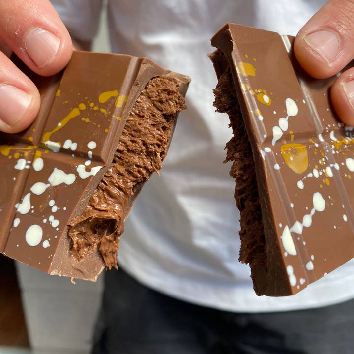 Fruney Chocolate - Wholesale Chocolate bar - 10x Dubai-Style Chocolate Hazelnut, 200g2