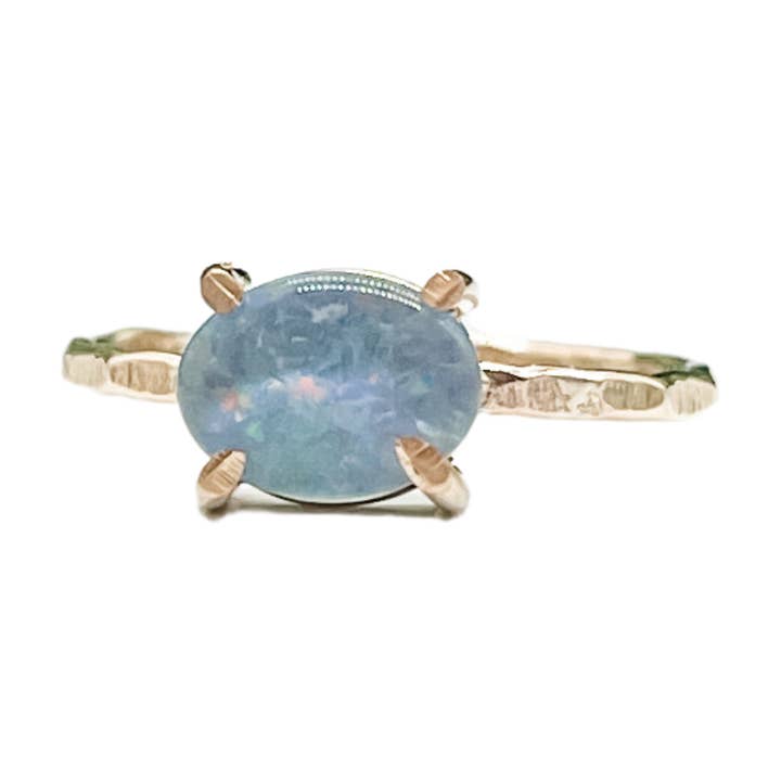 Opal Triplet 6x8 Ring for wholesale by Simply Chic Jewelry