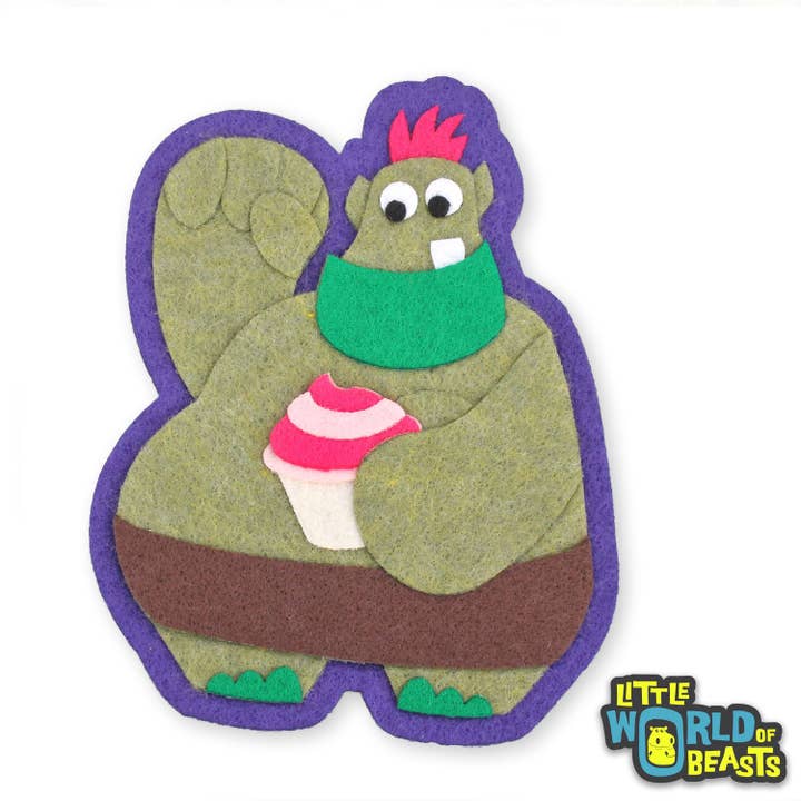 Otis la torta troll toppa per la vendita all'ingrosso da parte di Little World of Beasts