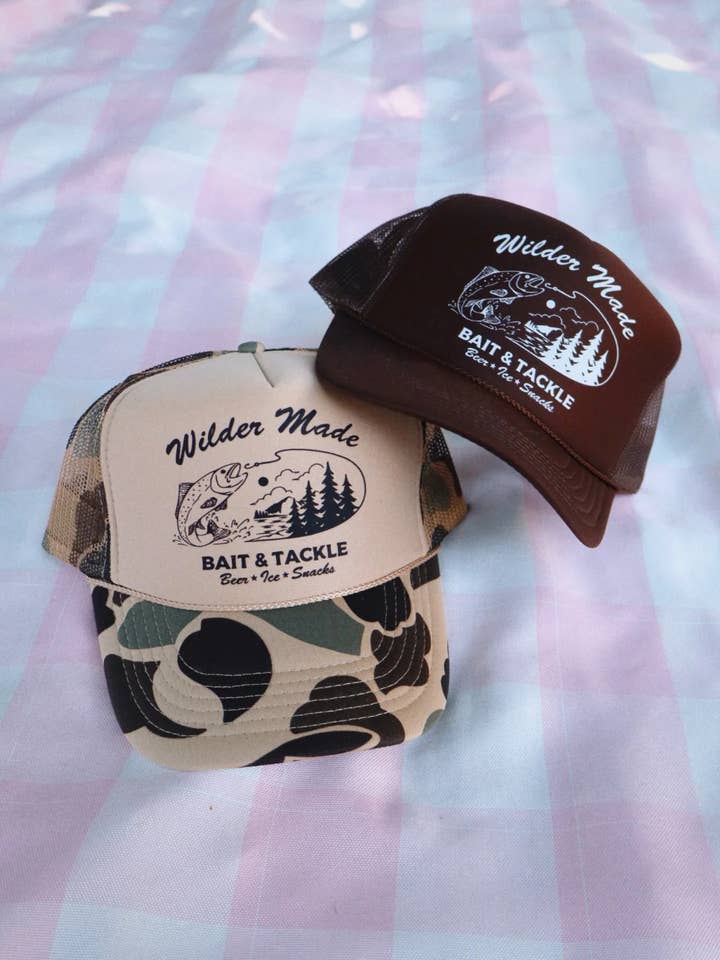 Boné de Caminhoneiro WM Bait & Tackle por atacado de Wilder Made