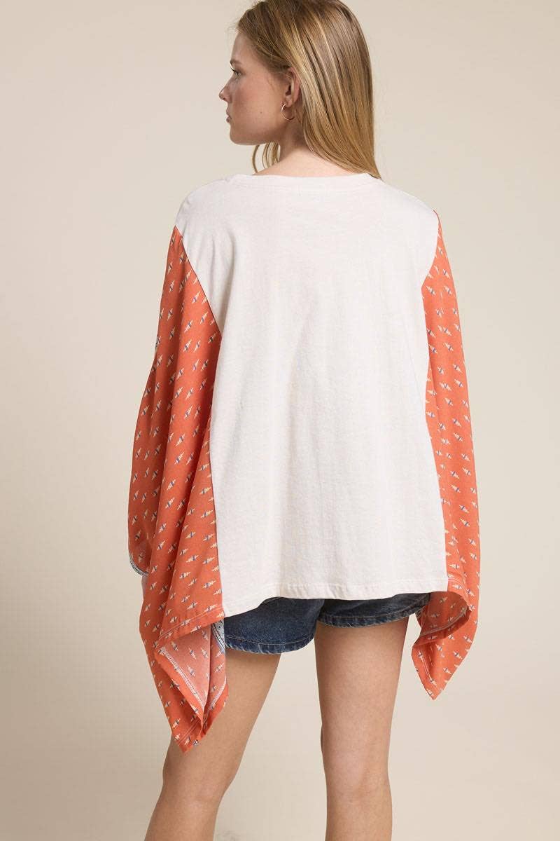 Zutter - Wholesale Screen Printed T-Shirt - Women's - Free Bird America 1776 Graphic Kantha Top3