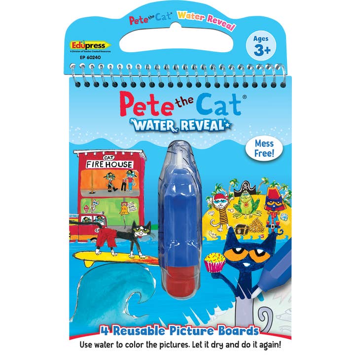 Teacher Created Resources - Wholesale Coloring Book - Kids & Baby - Pete the Cat® Water Reveal