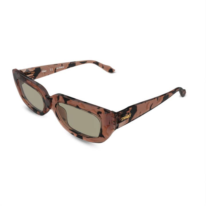 Pela Case Corporation - Wholesale Sunglasses - Unisex - San Fran Slim Sunglasses in Pink Tortoise