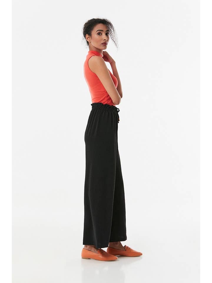 VAV NEW YORK - Wholesale Pants - Women's - Palazzo Pant Wide Leg Solid Color Pant Air Flow9