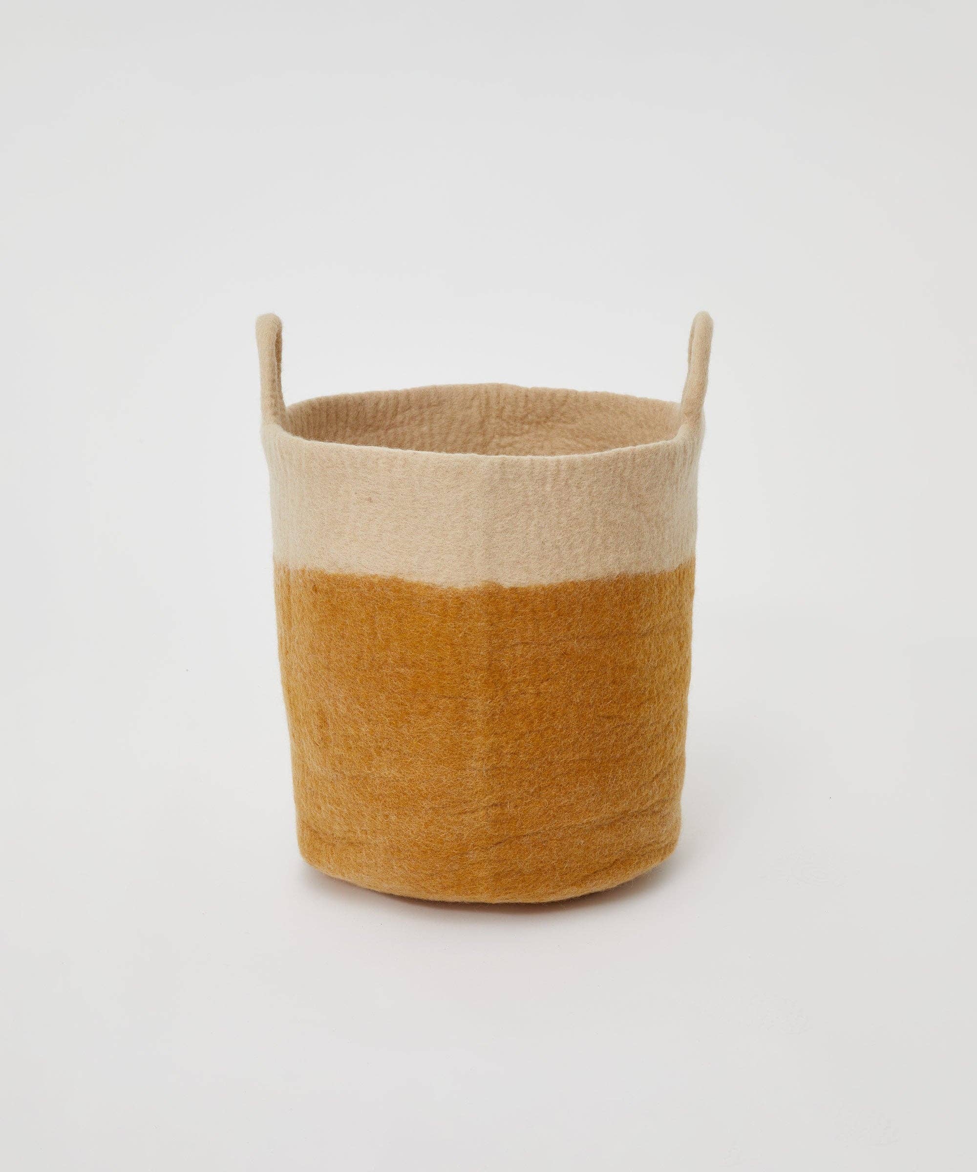 Philé - Vendita all'ingrosso Cestino - Bambini e neonati - Cesto per Giocattoli in Senape - Medio