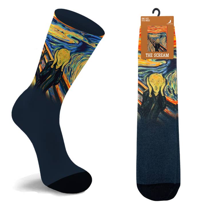 The American Gift Company (TAGCO) - Wholesale Socks - Unisex - Funky Art Socks – Famous Painting Design (Unisex) - 6 Styles13