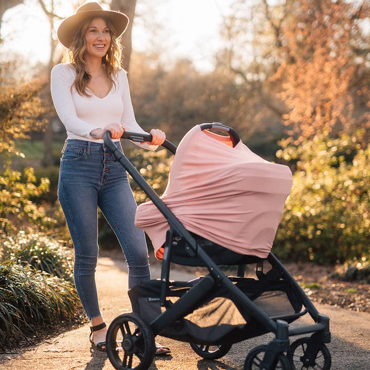 Milk Snob - Wholesale Car Seat Cover - Kids & Baby - LUXE Premium 5-in-1 Multifunctional Cover Ballet Slipper1