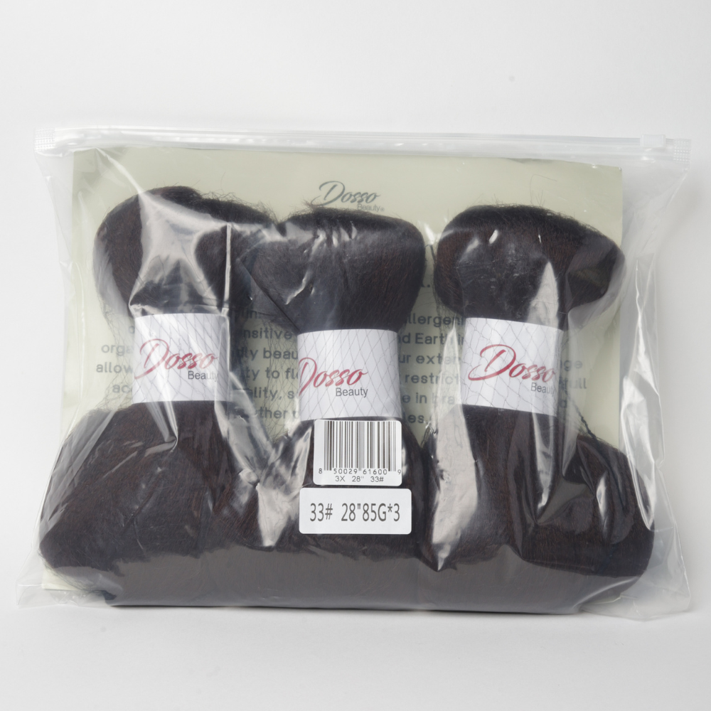 Dosso Beauty - Vendita all'ingrosso Extension per capelli - Confezione da 3 trecce da 28" in capelli ipoallergenici non tossici.21