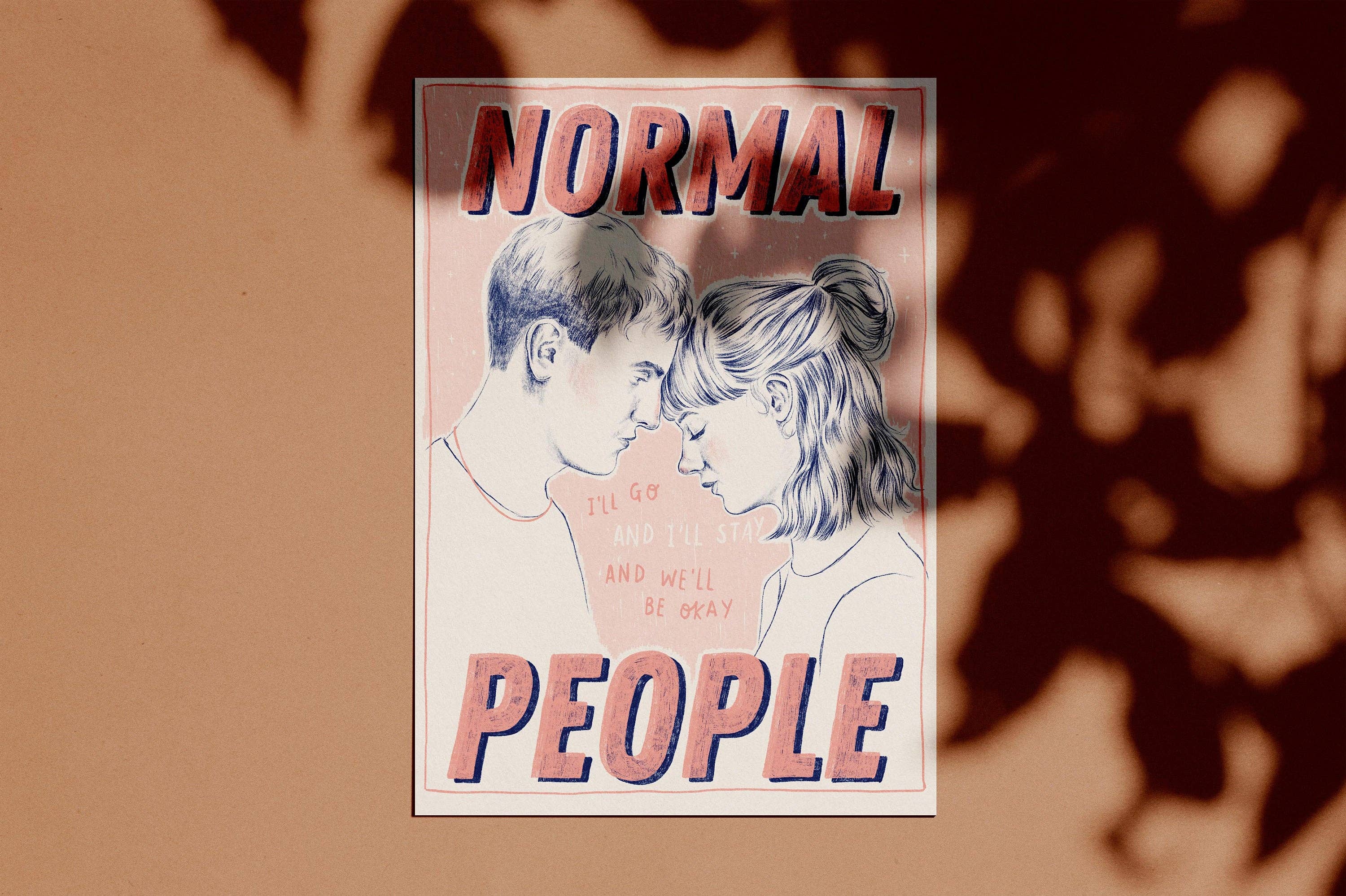 Spilt Milk Press – wholesale Art print – Normal People A4 Print2